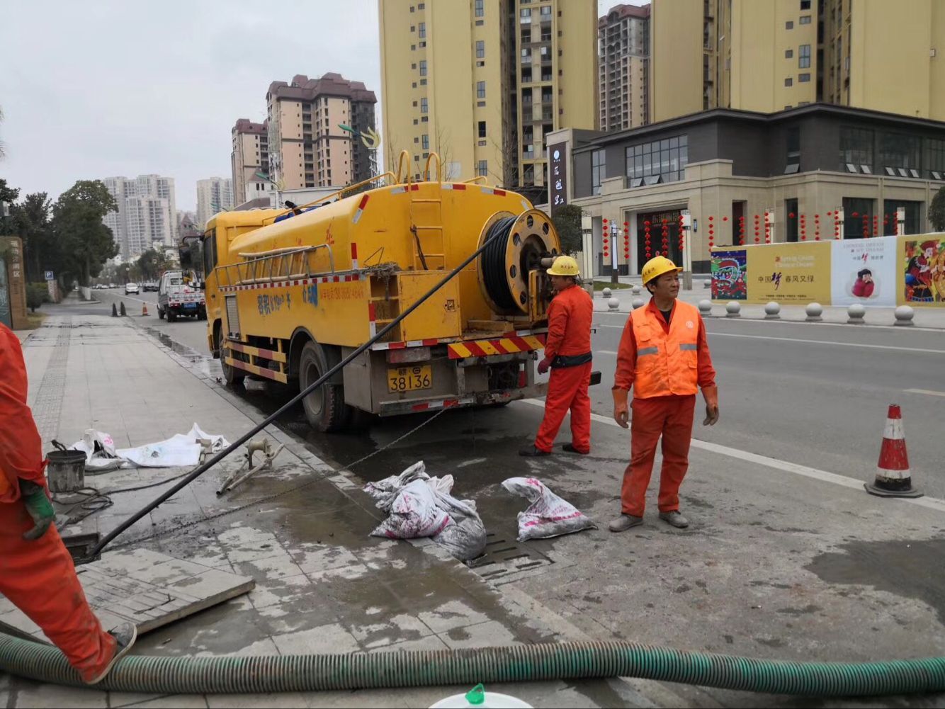 望谟排污管道清淤-管道清洗
